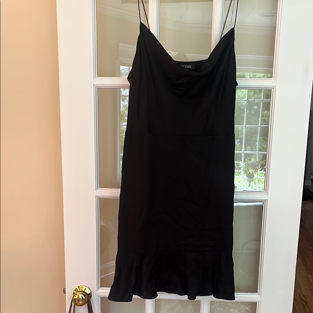 INTERMIX Elegant Little Black Dress